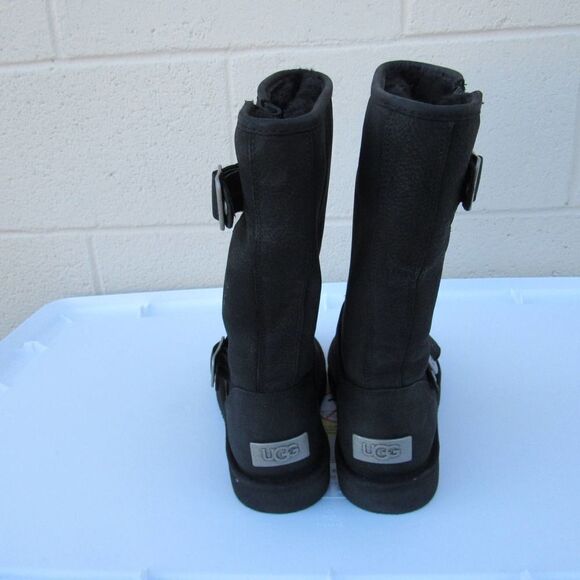 UGG Australia Sutter Women's Boots in Black - Picture 5 of 8